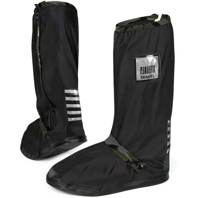 Sovrascarpa Impermeabile Perletti - Leggera, Riflettente, Unisex Sovrascarpa Impermeabile Perletti - Leggera, Riflettente, Unisex
