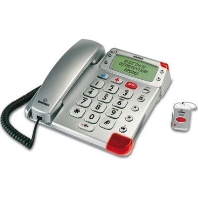 Brondi Super Bravo 2 - Silber - Telefon für Hörgeschädigte Brondi Super Bravo 2 - Silber - Telefon für Hörgeschädigte