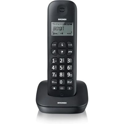 Telefono DECT Brondi Gala - Identificativo chiamante, Schermo grande, 20 contatti Telefono DECT Brondi Gala - Identificativo chiamante, Schermo grande, 20 contatti