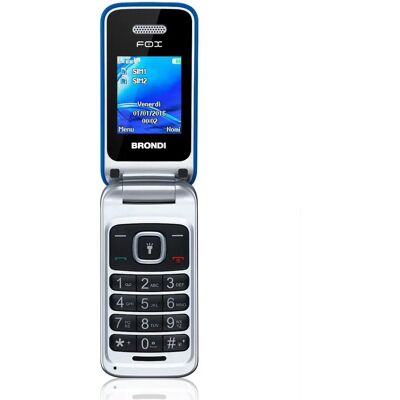 Brondi Fox Dual SIM Schermo colore 1,77'' - Telefono base Brondi Fox Dual SIM Schermo colore 1,77'' - Telefono base