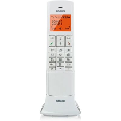 Brondi Lemure Weiß Festnetztelefon mit Anrufer-ID Brondi Lemure Weiß Festnetztelefon mit Anrufer-ID