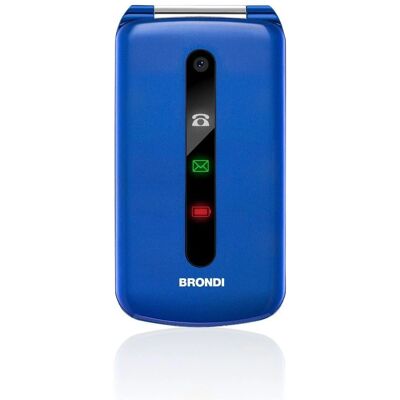 Brondi President Bleu Dual SIM Téléphone à Fonctionnalités 3" Brondi President Bleu Dual SIM Téléphone à Fonctionnalités 3"