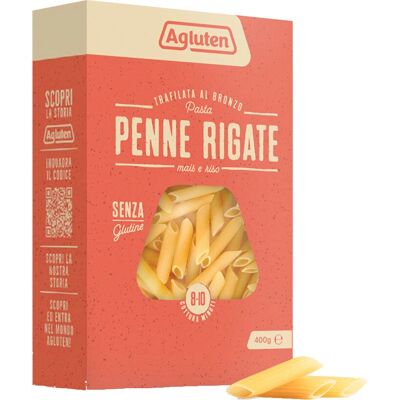 Nove Alpi Srl Agluten Penne Rigate - Pasta senza glutine Nove Alpi Srl Agluten Penne Rigate - Pasta senza glutine