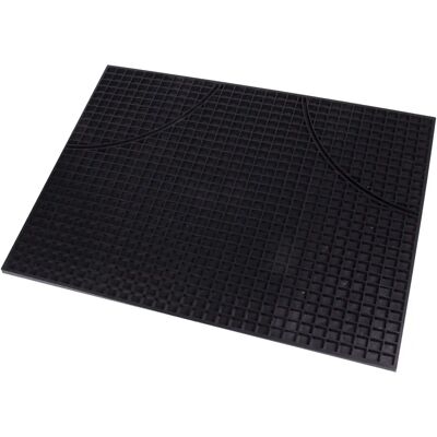 Bottari Gommax Universal Car Mat - Black - 100% Rubber - Italy - 46.5x34 cm - Model 14115 Bottari Gommax Universal Car Mat - Black - 100% Rubber - Italy - 46.5x34 cm - Model 14115