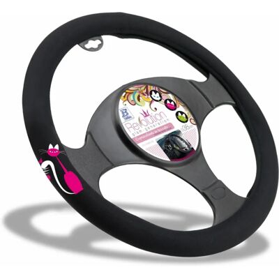 Housse de Volant Bottari 29217 - Rose/Noir - 38 cm Housse de Volant Bottari 29217 - Rose/Noir - 38 cm