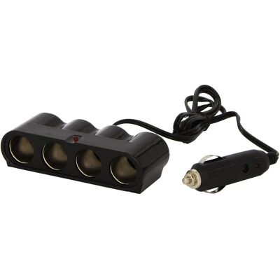 BOTTARI Presa Accendisigari - 4 Outlets - Universal Car Accessory BOTTARI Presa Accendisigari - 4 Outlets - Universal Car Accessory