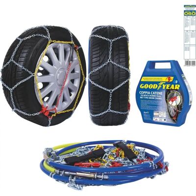 Goodyear 779 Winterkettingen - Kruisvorm, Gemakkelijk te Installeren - Winterkettingen Goodyear 779 Winterkettingen - Kruisvorm, Gemakkelijk te Installeren - Winterkettingen