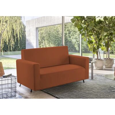 Copertura Divano Arancione Elasticizzata BIANCHERIAWEB - 3 Posti Copertura Divano Arancione Elasticizzata BIANCHERIAWEB - 3 Posti