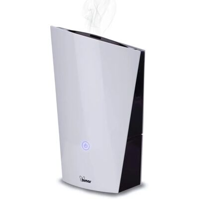 BIMAR Umidificatore Gary - Ultrasuoni, Serbatoio 1,3L - Plastica Bianca BIMAR Umidificatore Gary - Ultrasuoni, Serbatoio 1,3L - Plastica Bianca