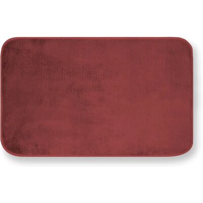 GEMITEX Merlino 50X80 Dywan - Wchłaniający wodę, Poliester, Bordeaux GEMITEX Merlino 50X80 Dywan - Wchłaniający wodę, Poliester, Bordeaux