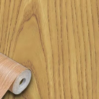 Eternal Parquet Rotolo Maxi 90cm x 15m - Pellicola adesiva - Effetto teak - Mobili pizzeria Eternal Parquet Rotolo Maxi 90cm x 15m - Pellicola adesiva - Effetto teak - Mobili pizzeria