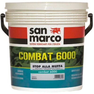 SAN MARCO - Combat 6000 - Bianco - 4L - Vernice SAN MARCO - Combat 6000 - Bianco - 4L - Vernice