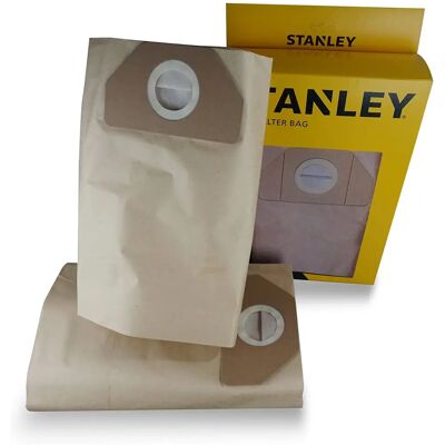Bolsas para Aspiradora Stanley 35 L - Compatible con Aspiradoras Stanley Bolsas para Aspiradora Stanley 35 L - Compatible con Aspiradoras Stanley
