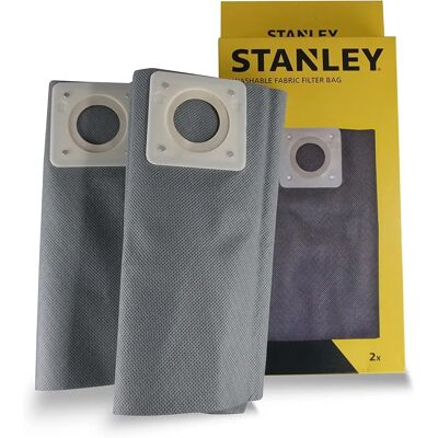 Sacchetti filtro in stoffa Stanley 50L riutilizzabili - Sacchetto aspirapolvere Sacchetti filtro in stoffa Stanley 50L riutilizzabili - Sacchetto aspirapolvere