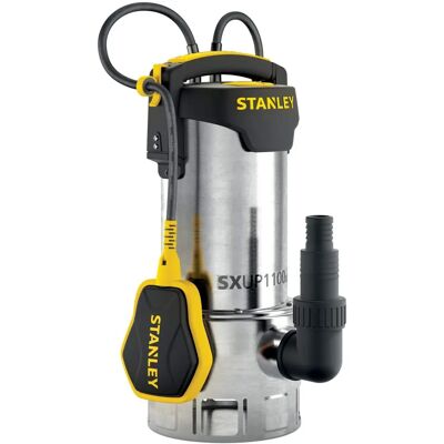 Stanley SXUP1100XDE - Edelstahl-Tauchpumpe - Schmutzwasser - 1100 W Stanley SXUP1100XDE - Edelstahl-Tauchpumpe - Schmutzwasser - 1100 W
