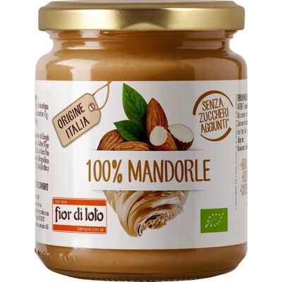 Crema Biologica Fior Di Loto di Probios con 100% Mandorle Tostate Crema Biologica Fior Di Loto di Probios con 100% Mandorle Tostate