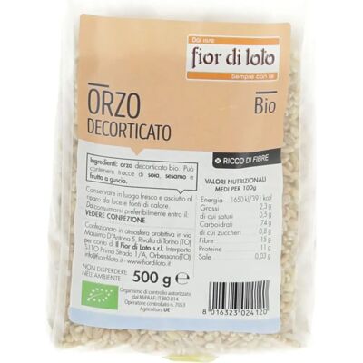 Fior di Loto Orzo Decorticato - Cereali - Orzo biologico Fior di Loto Orzo Decorticato - Cereali - Orzo biologico