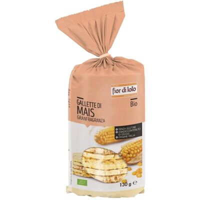 Fior Di Loto Croccanti di Mais Senza Glutine - Mais Italiano Biologico Fior Di Loto Croccanti di Mais Senza Glutine - Mais Italiano Biologico