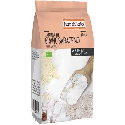Farina di Grano Saraceno Biologica Fior Di Loto - Senza Glutine - 375g Farina di Grano Saraceno Biologica Fior Di Loto - Senza Glutine - 375g