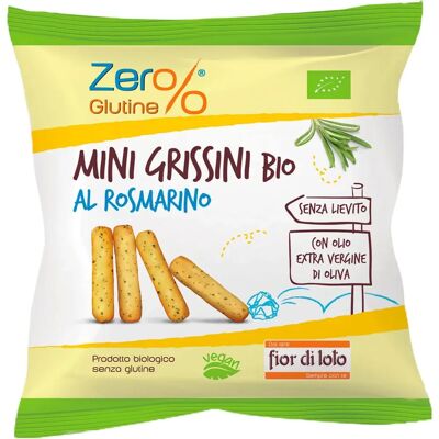 Fior Di Loto Mini Cracker al Rosmarino - Senza Glutine Vegan Fior Di Loto Mini Cracker al Rosmarino - Senza Glutine Vegan