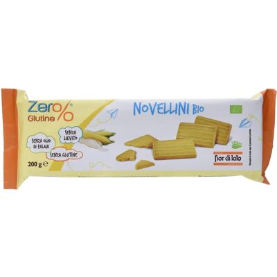 Probios Srl Societa' Benefit Zer%Glutine Novellini Bio Fior Di Loto - Biscotti senza glutine Probios Srl Societa' Benefit Zer%Glutine Novellini Bio Fior Di Loto - Biscotti senza glutine