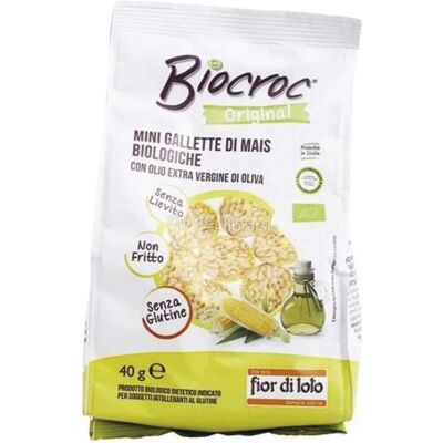 Biotobio Fior Di Loto Gallette di Mais Biologiche - Snack Biotobio Fior Di Loto Gallette di Mais Biologiche - Snack
