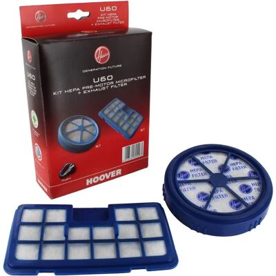 Hoover U60 HEPA Filter Kit - Vacuum Cleaner Filter Hoover U60 HEPA Filter Kit - Vacuum Cleaner Filter