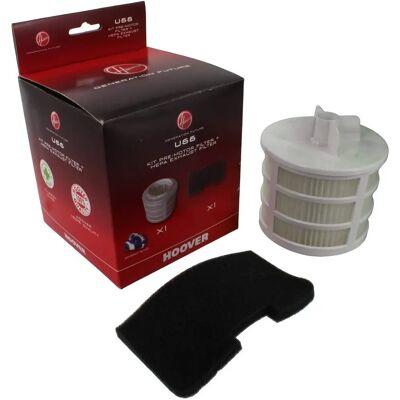 Kit filtre U66 Sprint Hoover - Ensemble de filtres cylindriques pour Hoover Sprint EVO - Publicité Kit filtre U66 Sprint Hoover - Ensemble de filtres cylindriques pour Hoover Sprint EVO - Publicité