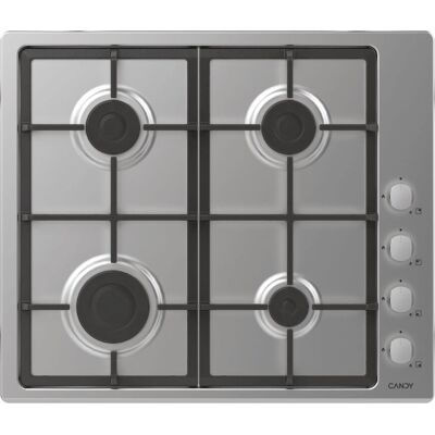 Candy CHG6LX - Inox - Piano cottura a gas Candy CHG6LX - Inox - Piano cottura a gas