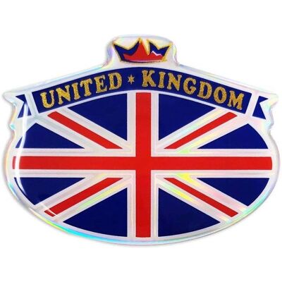 Unknown - Emblem UK - 73x55 mm - Klistermärke Unknown - Emblem UK - 73x55 mm - Klistermärke
