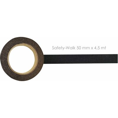 4R QUATTROERRE.IT - Safety Walk Roll Antiscivolo - Nero - 50x4.5mm 4R QUATTROERRE.IT - Safety Walk Roll Antiscivolo - Nero - 50x4.5mm