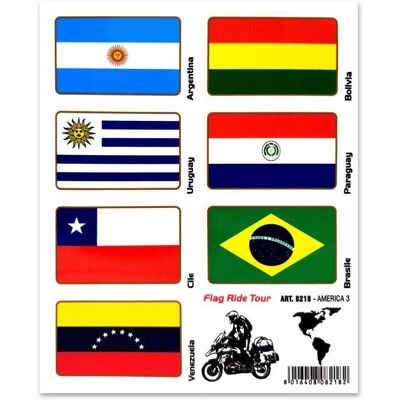 4R Quattroerre.it 8218 Motorradzegel vlaggen - Tour VS 4R Quattroerre.it 8218 Motorradzegel vlaggen - Tour VS