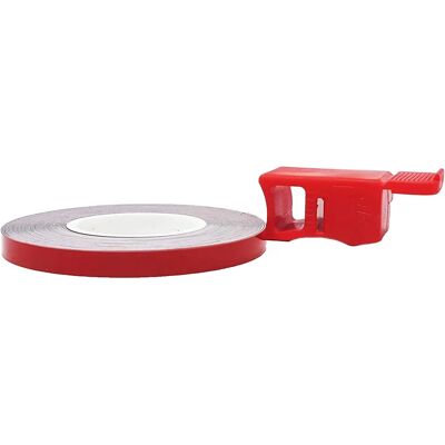 4R Quattroerre.it Rode wielstrips - Reflecterende tape voor motorfietswielen 4R Quattroerre.it Rode wielstrips - Reflecterende tape voor motorfietswielen