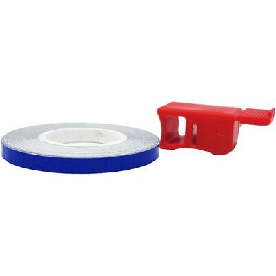 4R Quattroerre.it Wielstreep Reflecterend Blauw - Wielstrepen 4R Quattroerre.it Wielstreep Reflecterend Blauw - Wielstrepen