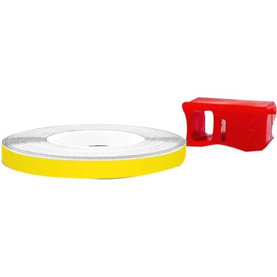 4R Quattroerre.it Model 10353 - Reflecterende Velgstrips - Geel 4R Quattroerre.it Model 10353 - Reflecterende Velgstrips - Geel