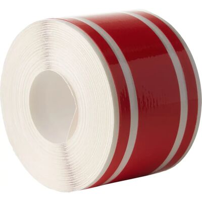 4R QUATTROERRE.IT Bande adhésive rouge à 3 lignes - Accessoires auto - Publicité 4R QUATTROERRE.IT Bande adhésive rouge à 3 lignes - Accessoires auto - Publicité