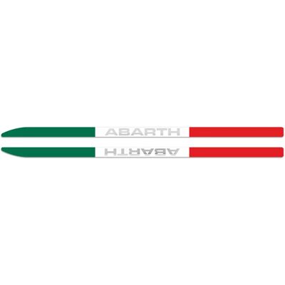 Abarth 3D Holografische Italien Flagge Spiegel Streifen - 6x173mm Abarth 3D Holografische Italien Flagge Spiegel Streifen - 6x173mm