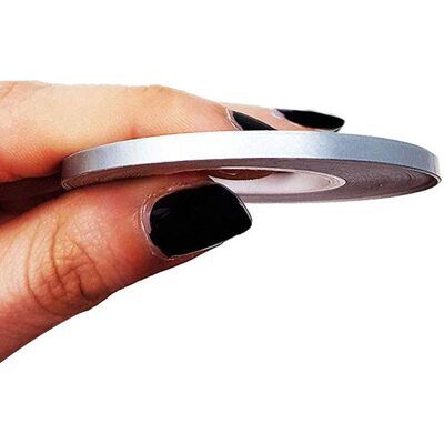 4R QUATTROERRE.IT Zelfklevend tape - Decoratieve strepen - Chroom - 3 mm x 10 m - Zelfklevend - Bestand tegen slijtage en Duurzaam - Decoratieve strepen 4R QUATTROERRE.IT Zelfklevend tape - Decoratieve strepen - Chroom - 3 mm x 10 m - Zelfklevend - Bestand tegen slijtage en Duurzaam - Decoratieve strepen