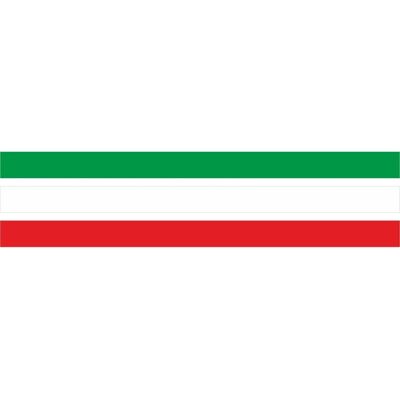 Italien Flagge Selbstklebendes Motorradtape - Wetterfest, 80 mm x 2 m Italien Flagge Selbstklebendes Motorradtape - Wetterfest, 80 mm x 2 m
