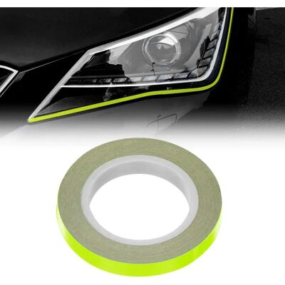 Accessori luci auto - Nastro giallo fluorescente 7mm x 3m Accessori luci auto - Nastro giallo fluorescente 7mm x 3m