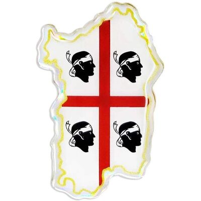 4R Quattroerre.it 14138 3D Sticker Sardinië - Sticker 4R Quattroerre.it 14138 3D Sticker Sardinië - Sticker