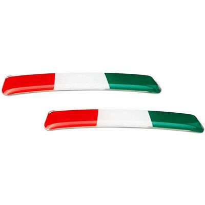 Alfa Romeo Giulia Stelvio Versnellingspookstickers - UV-bestendig, Helder, 49x8mm Alfa Romeo Giulia Stelvio Versnellingspookstickers - UV-bestendig, Helder, 49x8mm