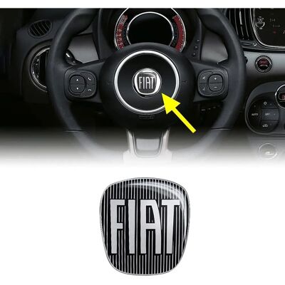 Fiat 3D Kormány Jelvény - Autó Jelvény Fiat 3D Kormány Jelvény - Autó Jelvény