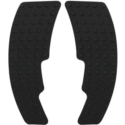 Svart motorcykel tankgreppsskydd - Anti-slip, set om 2 Svart motorcykel tankgreppsskydd - Anti-slip, set om 2