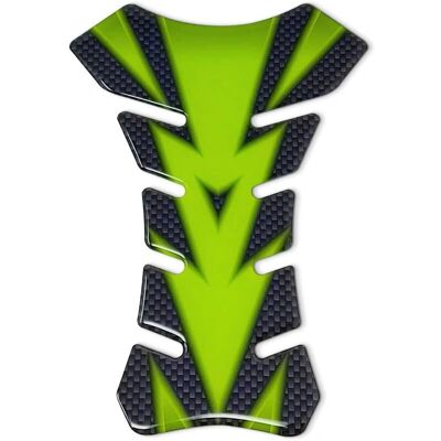 4R Quattroerre.it Protecteur de Réservoir Vert 3D - Autocollants Moto 4R Quattroerre.it Protecteur de Réservoir Vert 3D - Autocollants Moto
