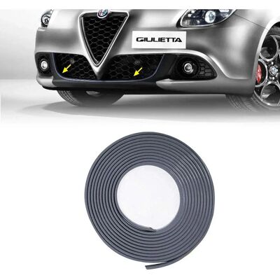 Alfa Romeo Giulietta Zilveren Bumperbeschermer - Auto bumperbeschermer Alfa Romeo Giulietta Zilveren Bumperbeschermer - Auto bumperbeschermer