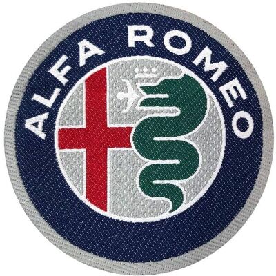 Patch Alfa Romeo Toppa Autocollant - Insigne voiture - Publicité Patch Alfa Romeo Toppa Autocollant - Insigne voiture - Publicité