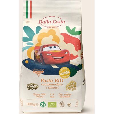 Dalla Costa Disney Cars Bio Tricolore Pasta - Pasta Typ Dalla Costa Disney Cars Bio Tricolore Pasta - Pasta Typ