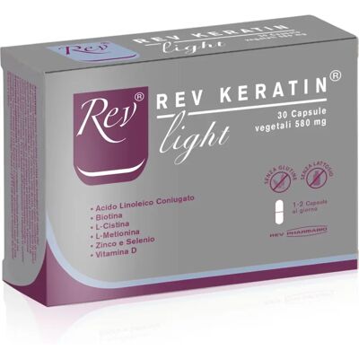 Rev Pharmabio Rev Keratin Light - Integratore Capelli e Unghie Rev Pharmabio Rev Keratin Light - Integratore Capelli e Unghie