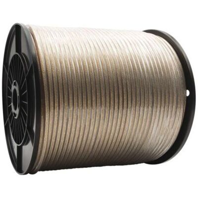 CORDERIE ITALIANE - Filo stendibiancheria trasparente 6mm 100m - Trasparente - 100m - Filo stendibiancheria CORDERIE ITALIANE - Filo stendibiancheria trasparente 6mm 100m - Trasparente - 100m - Filo stendibiancheria